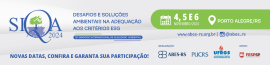 12º SIMPÓSIO INTERNACIONAL DE QUALIDADE AMBIENTAL 12º SIMPÓSIO INTERNACIONAL DE QUALIDADE AMBIENTAL