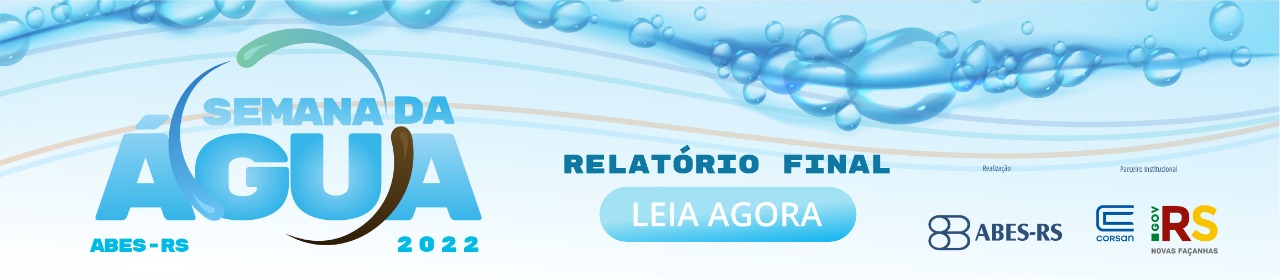 Relatório final Semana da Água